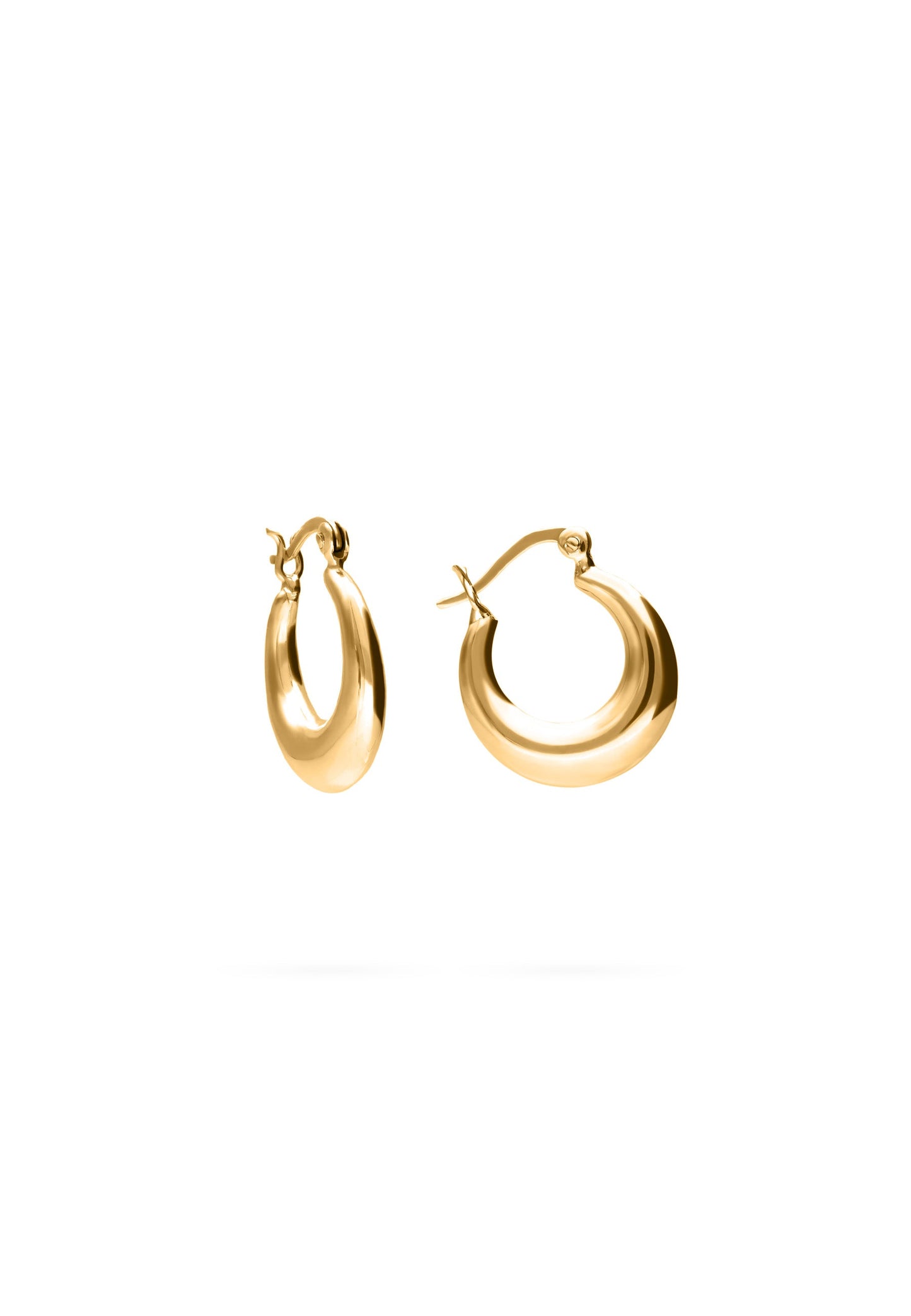 ALISHA GOLD EARRINGS (18MM)