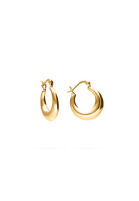 ALISHA GOLD EARRINGS (18MM)